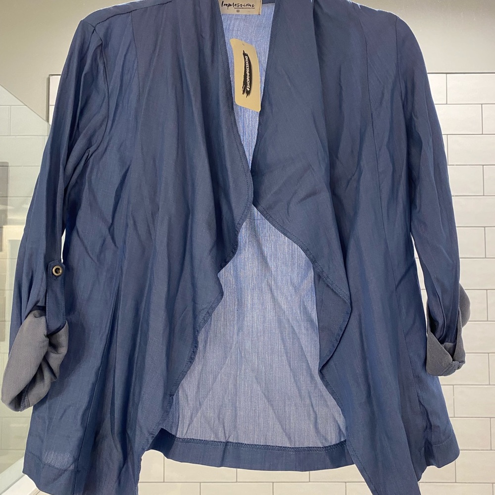 Blue blazer
